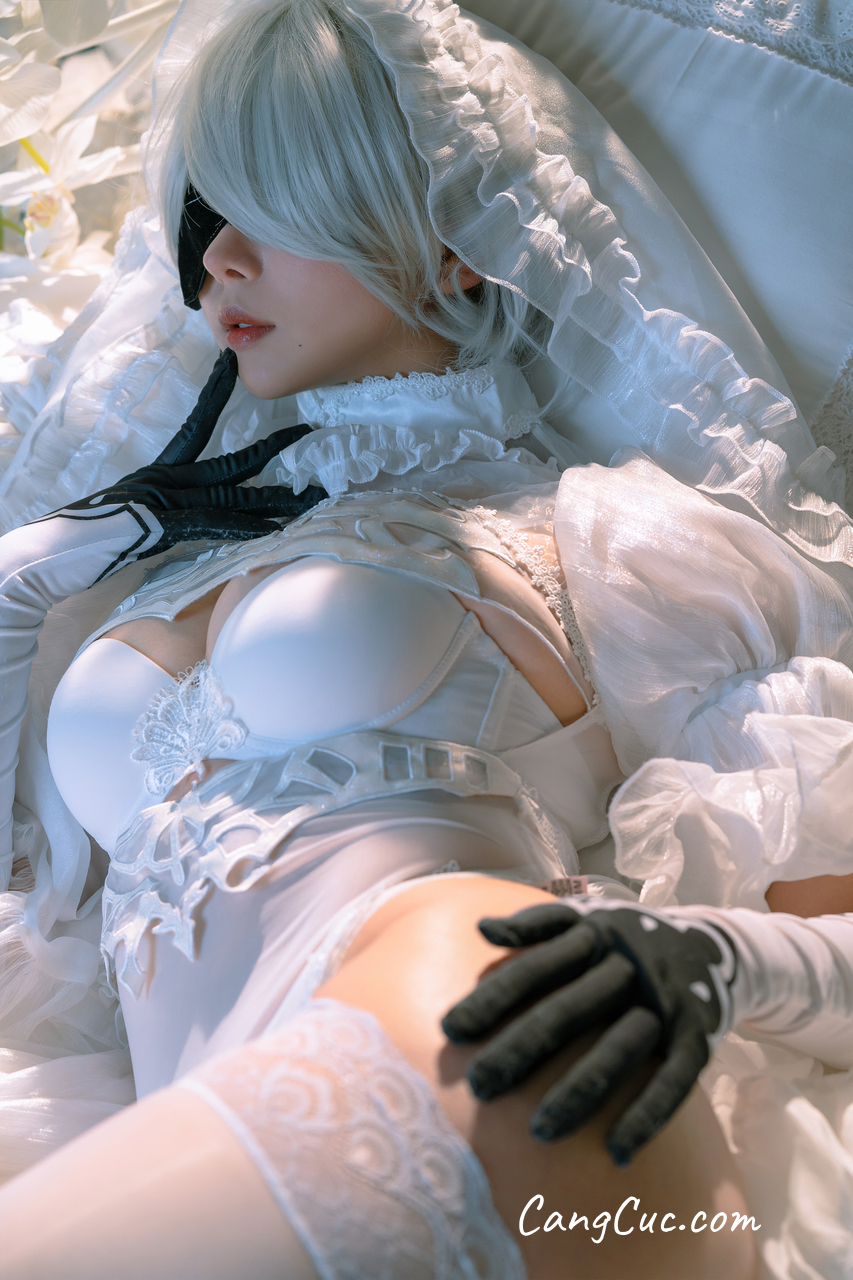 Coser@云溪溪 (Yunx1x1) & 奶桃 – 2B本 YoRHa No.2 Type B 上 ảnh 122